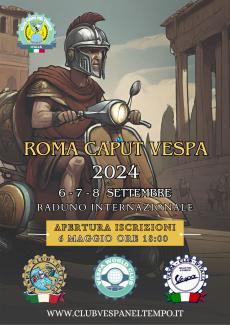 ROMA CAPUT VESPA 2024