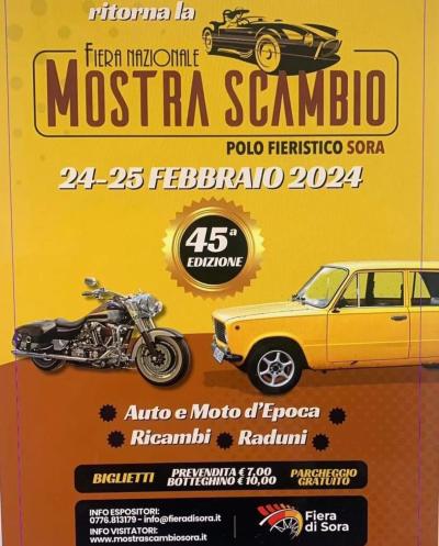 Mostra Scambio Auto e Moto d'Epoca Sora (FR)