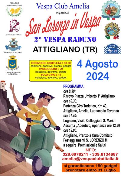 RADUNO VESPA CLUB AMELIA