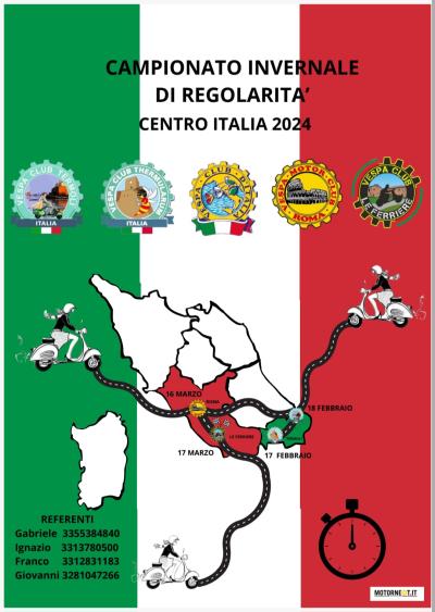 Campionato Invernale di Regolarità 2024 Campionato Invernale di Regolarità 2024